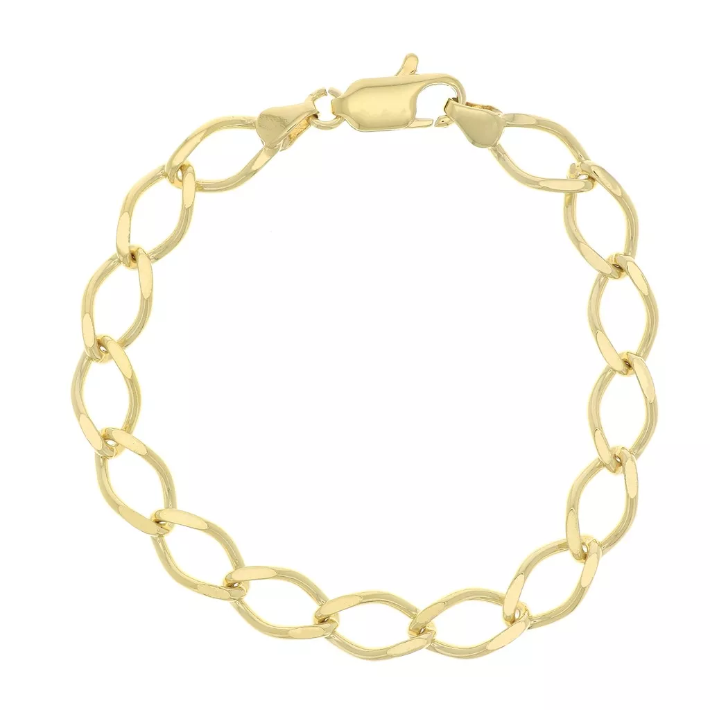 Bracciale In Oro Lavorato A Maglia - Italia