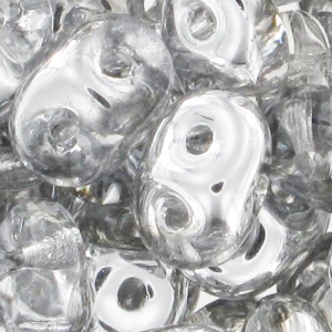 SuperDuo mm. 2.5x5 Crystal Argent x10g