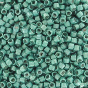 Miyuki Delica 11/0 DB1183 - Galvanized Semi Mat Dark Aqua
