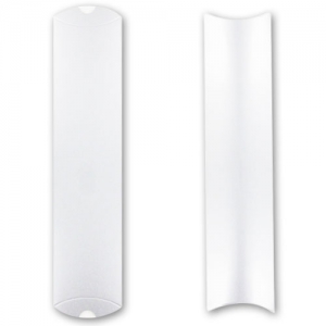 Scatolina di cartoncino cm. 25x6,5x2 Bianco x1