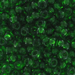 Perla Preciosa 9/0 da 2,5 mm - Verde bottiglia x 20 g