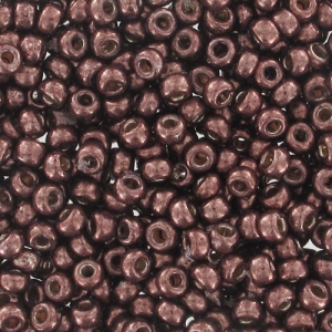 Rocaille Miyuki Duracoat 11/0 4213 - Galvanized Dark Mauve