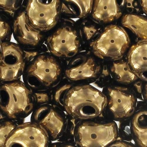 Mini-perline Miyuki 3,4 mm DP457 - Bronzo scuro metallizzato x8 g
