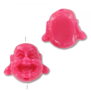 Testa di Budda mm. 12 Hot Pink x1