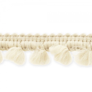 Nastro con mini Nappine mm. 11 Crema x1m