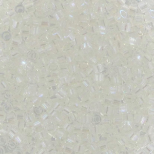 Miyuki Delica 11/0  DB1671 - Pearl Lined Crystal AB x8g