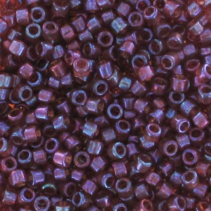 Miyuki Delica 11/0 DB0104 - Claret Rainbow Gold Luster