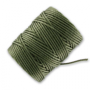 Filo C-Lon Tex 400 Bead Cord mm. 0,90 Olive x m. 35