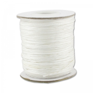 Filo nylon trecciato mm. 0.8 Bianco x m. 100