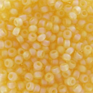 Rocaille Miyuki 11/0 132FR - Tr Light Topaz Mat AB