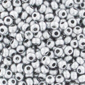 Perla Preciosa 11/0 2 mm - Argento grigio satinato (Labrador) x 20 g