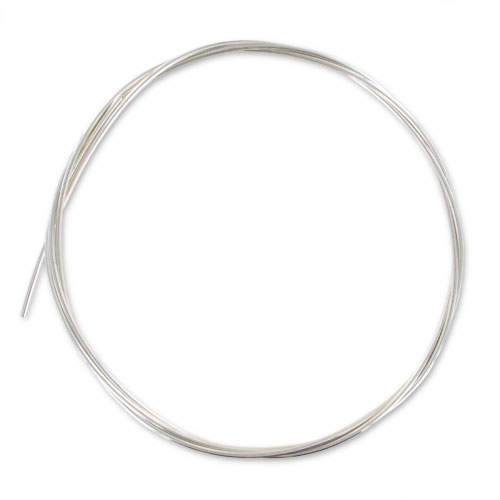 Filo Semi Duro In Argento 925 Mezzo-tondo Mm. 0.6x0.4 X M. 1 P 55302 - Foto 10