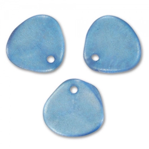 Rose Petals 8x7 mm Azurite Halo x50