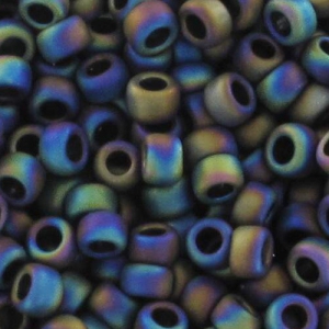 Rocaille Toho 15/0 TO15R86F - Mat Rainbow Iris x8g