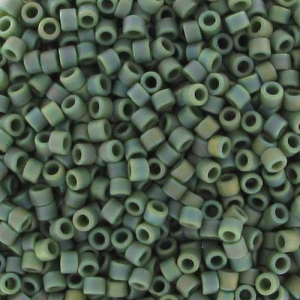 Miyuki Delica 11/0 DB1594 - Mat Opaque Avocado AB