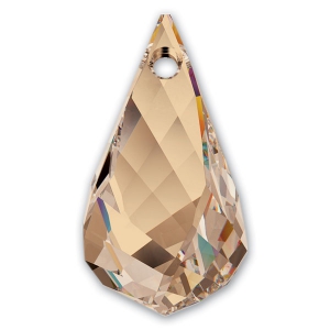 Goccia Helix PureCrystal 6020 mm. 18 Crystal Golden Shadow x1