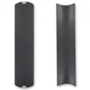 Scatolina di cartoncino cm. 25x6,5x2 Nero brillante x1