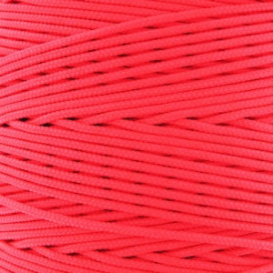 Filo nylon trecciato mm. 1.1 Corallo Fluo x m.1