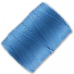 Filo C-Lon Beading Cord 0,50 mm Caribbean Blue x84m