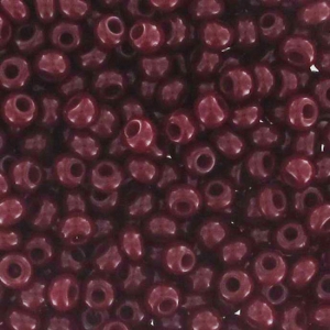 Perla Preciosa 11/0 da 2 mm - Bordeaux opaco x 20 g