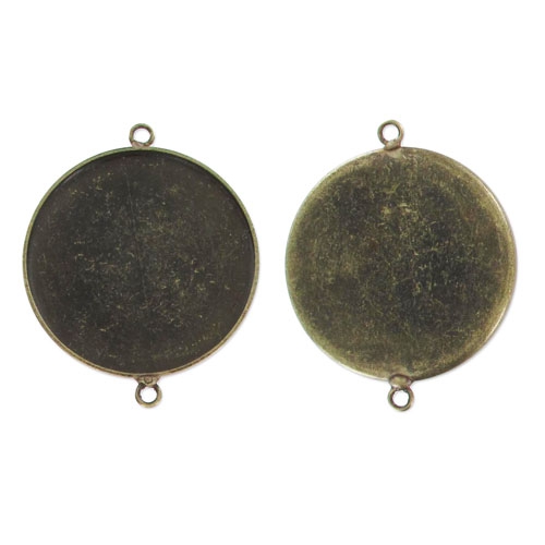 Kemcatui 60 cabochon in vetro, 25 mm, rotondi, cabochon in vetro trasparente, semicerchio, cupola, gioielli, gemme di vetro per artigianato