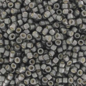 Miyuki Delica 11/0 DB1186 - Galvanized Semi Mat Graphite