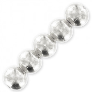 Palle mm. 10x9 argentato x15