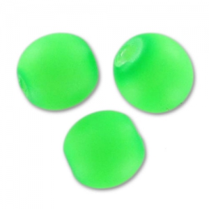 Perle tonde mm. 4 Neon Green Mat x50