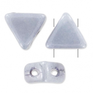 Khéops® par Puca® 6mm Chalkwhite Blue Grey Ceramic Look x10g