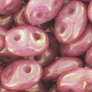 SuperDuo mm. 2.5x5 Luster Metallic Pink x10g