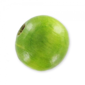 Tonde in legno mm. 6 Verde chiaro x25