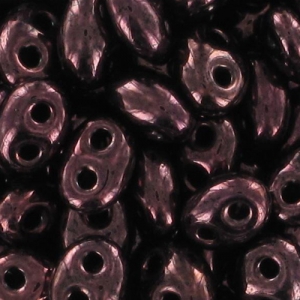 Twin beads mm. 2.5x5 Dark Bronze x20g