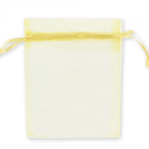 Sacchetti Organza mm.120x100 Jaune x20