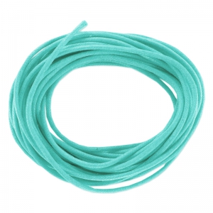 Filo di cotone cerato mm. 1 Light Turquoise x m. 5