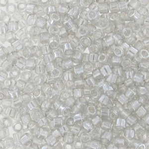 Miyuki Delica 11/0 DB1231 - Transparent Gray Mist Luster