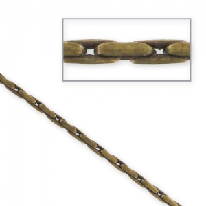 Catena serpentina mm. 1.3 bronzo xm. 1