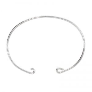 Bracciale jonc da decorare 13.5 cm d' Argento 925 x1