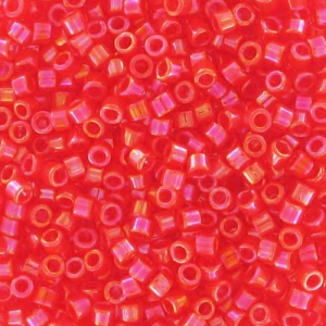 Miyuki Delica 11/0 DB0159 - Opaque Vermillion Red AB