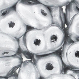 SuperDuo mm. 2.5x5 Silver Mat x10g