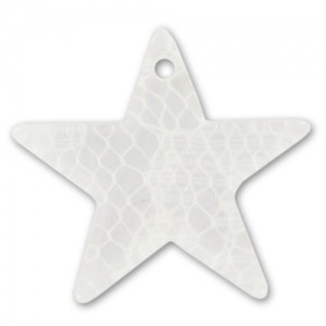 Stella mm. 19 pizzo bianco x1