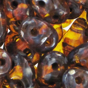 SuperDuo mm. 2.5x5 Amber Picasso x10g