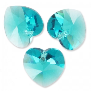 Cuori PureCrystal 6228 Blue Zircon mm. 10,3x10 x6