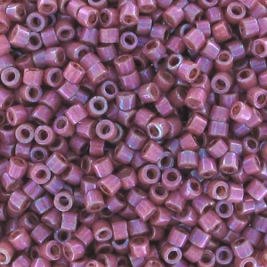 Miyuki Delica 11/0 DB1015 - Metallic Raspberry Gold Iris
