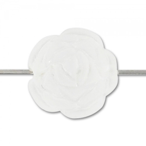 Rosellina mm. 12 Crystal Frosted x10