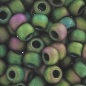 Rocaille Toho 11/0 TO11R707 - Mat Iris Peridot