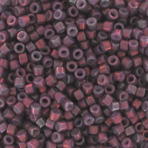 Miyuki Delica 11/0 DB1012 - Metallic Raspberry Gold Iris