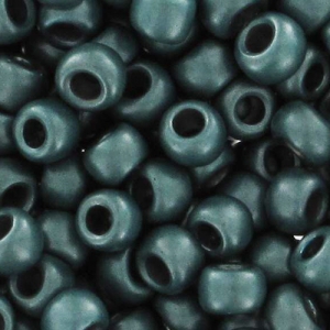 Rocaille Toho 11/0 TO11R519F - Higher Metallic Teal Hematite Mat