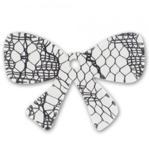 Nodo mm. 19x28 pizzo nero x1