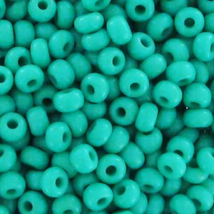 Perla Preciosa 11/0 da 2 mm - Verde turchese x20 g