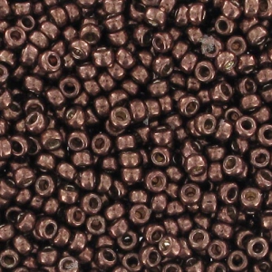 Rocaille Miyuki Duracoat 15/0 4213 - Galvanized Dark Mauve x8g